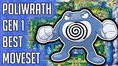 Poliwrath Gen 1 Best Moveset Poliwrath Best Moveset Moves Pokemon Red