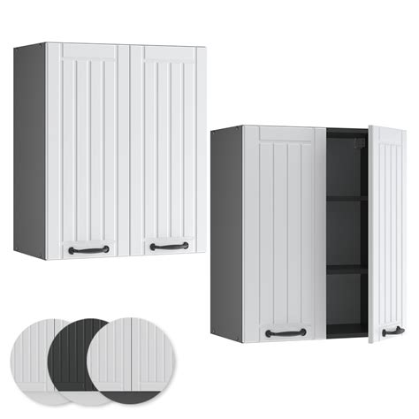 Vicco Armoire Suspendue Fame Line Cm Blanc Anthracite