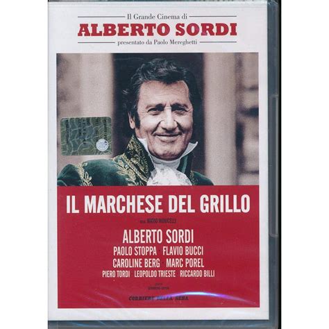 Il Marchese Del Grillo Il Grande Cinema Di Alberto Sordi Dvd