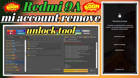 Redmi 9a Mi Account Remove Unlock Tool Ll Reset Mi Cloud Ll Mi 9a