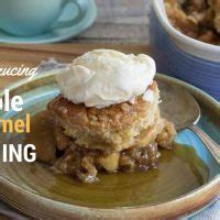 Apple Caramel Pudding Self Saucing My Kitchen Stories