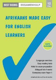 Best Books Eksamenhulp Graad 12 Afrikaans Eksamenoefenboek Vir Eerste