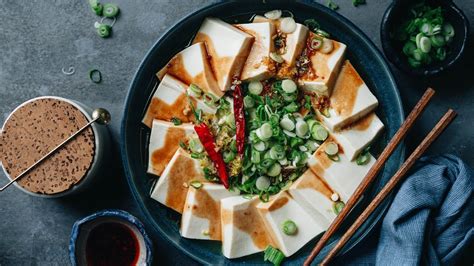 Easy Steamed Tofu Recipe Youtube