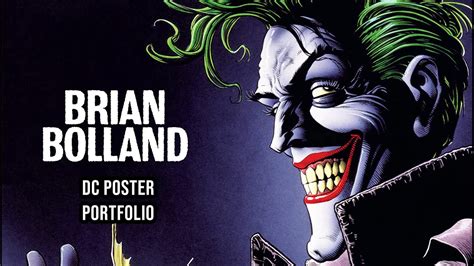 Dc Poster Portfolio Brian Bolland Youtube