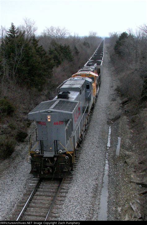 Southbound KCS Loaded Coal Train DPU S