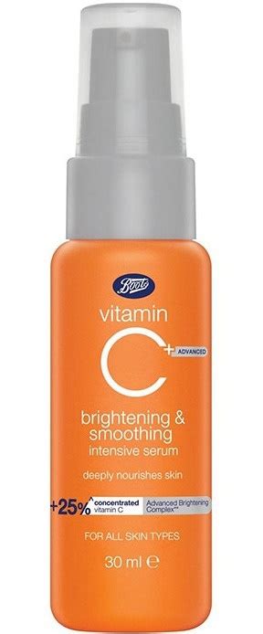 Boots Vitamin C Advance Brightening And Smoothing Intensive Serum Ingredients Explained