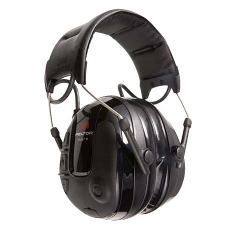 Casque Anti Bruit Peltor Protac Iii 3m Noir 32 Db Serre Tête