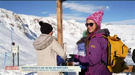 Un País En Mi Mochila Monserrat Torrent se llenó de nieve en su visita