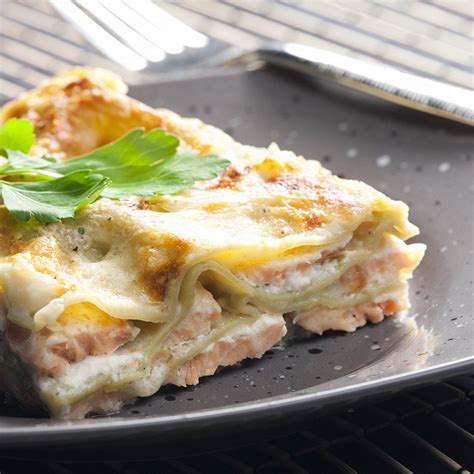 Recette Lasagnes Au Saumon Et Poireaux La Sauce Mascarpone