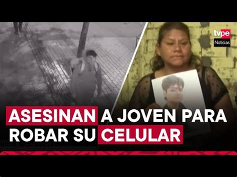 Surquillo Joven Fue Asesinado Tras Resistirse Al Robo De Su Celular Y