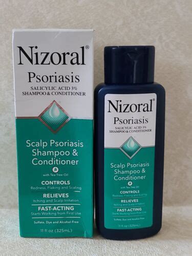 1 Nizoral • Psoriasis • Scalp Shampoo And Conditioner 11 Fl Oz