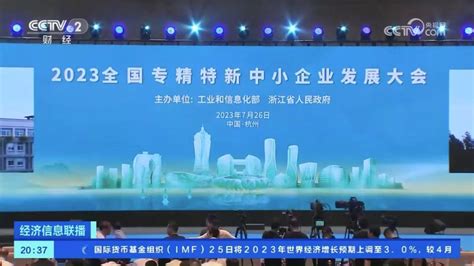 德意智家受邀出席2023全国专精特新中小企业发展大会，荣登央视专访！ 哔哩哔哩