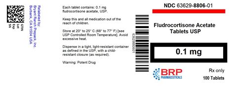 Fludrocortisone Acetate Tablet