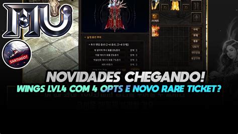 18 2 1 WINGS LVL 4 4 OPTS NOVA CHAOS MACHINE NOVO RARE E POSSIVEL