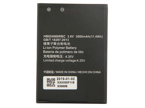 Hb Rbc Wifi Router Battery Huawei Battery Mah Wh Shop By