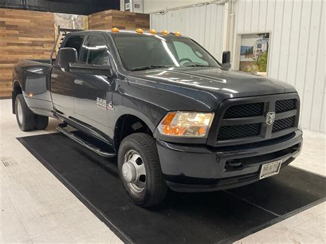 2013 Ram 3500 Crew Cab 4x4 67l Diesel 6 Speed Dually 1 Owner