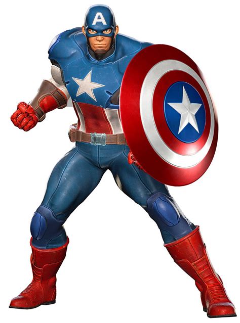 Captain America From Marvel Vs Capcom Infinite Captain America Art