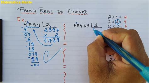 Prova Real Da Divisão - Prova Real Da Divisão Com Resto - FDPLEARN