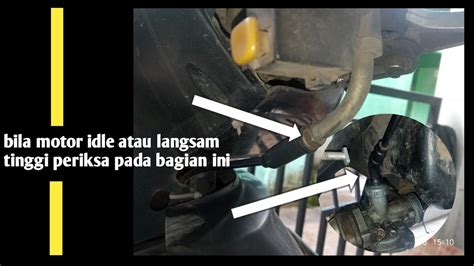 Penyebab Idle Atau Langsam Motor Tinggi Pada Honda C Series YouTube