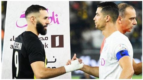 Momen Hangat Cristiano Ronaldo Dan Karim Benzema Sebelum Duel Al