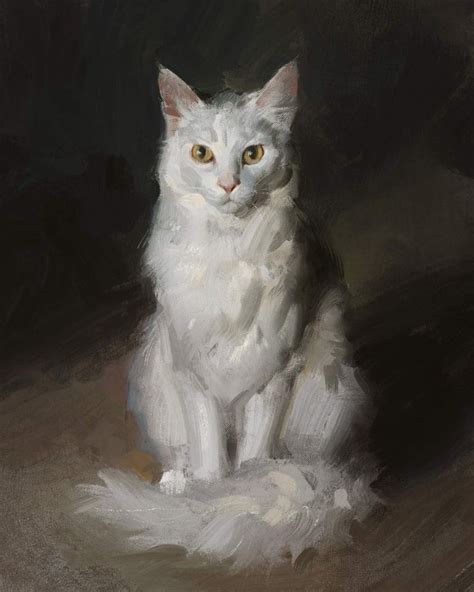 Pin By Gurutze Ramos On GATOS In 2024 Cat Painting Cat Portraits