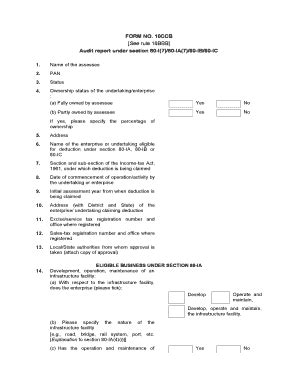 Fillable Online Form No Ccb See Rule Bbb Audit Report Under