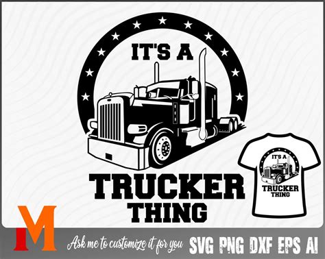 Cool It S A Trucker Thing Trucker Svg Svg Cut File Vector Png