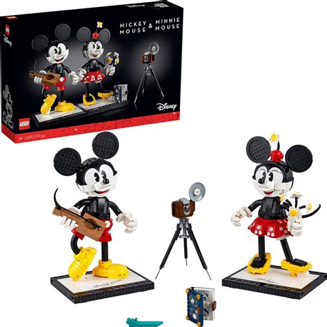 Amazon.com: LEGO Mickey Mouse and Minnie Mouse Set 43179 : Toys & Games