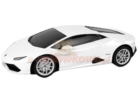 Auto R C Lamborghini Huracan 1 24 Rastar Biały ZDALNIE STEROWANE RC