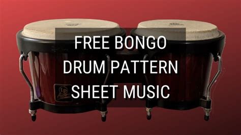 40 Bongo Drum Patterns: Martillo, Rock, R&B, Swing, Bachata, Funk ...