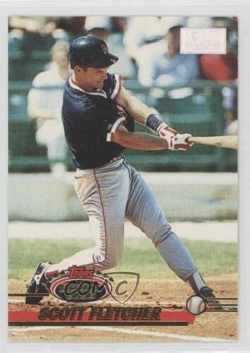 1993 Topps Stadium Club 1st Day Issue Scott Fletcher 623 EBay