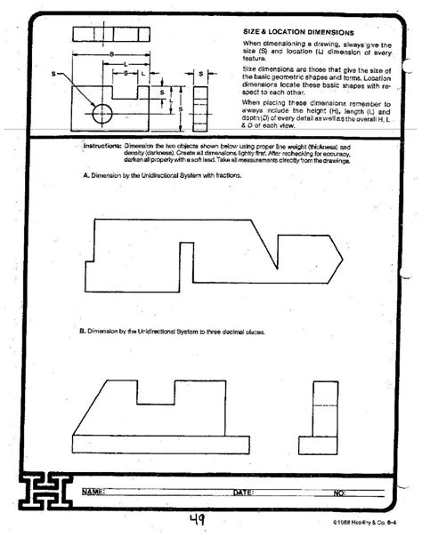 Solved Size And Location Dimensions When Dimensioning A