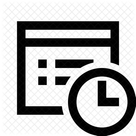 Timesheet Icon #315173 - Free Icons Library