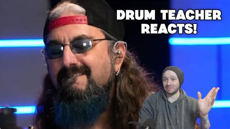 Drum Teacher Reacts Mike Portnoy Learns Pneuma Tool YouTube