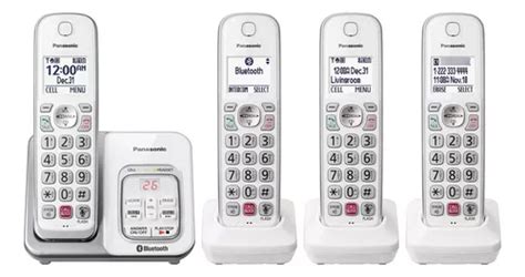 Panasonic Teléfono Inalámbrico Con Contestadora Link2cell Bluetooth