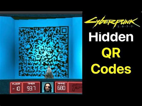 Cyberpunk 2077 QR Code Solution In Arasaka Tower 3D Maze Update 2 0