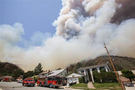 San Gabriel Complex Fire Evacuated Residents Begin Returning Home