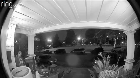 Caught On Video By A Ring Doorbell Camera Youtube