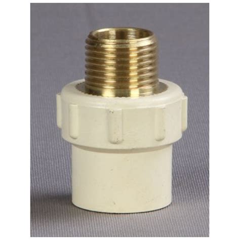 Cpvc Brass Male Threaded Adapter At Rs 35 Piece Cpvc Pipe Fitting In Sangli Id 19856116055