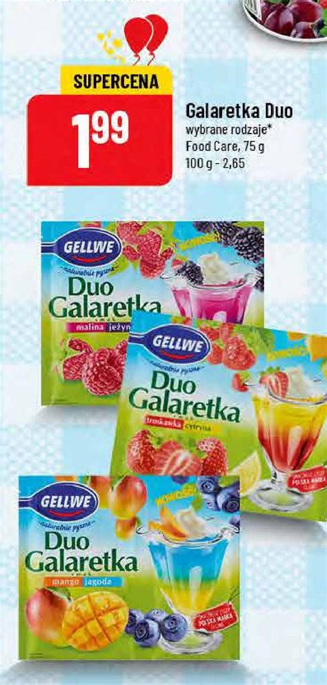 Duo Galaretka Mango Jagoda Gellwe Cena Promocje Opinie Sklep