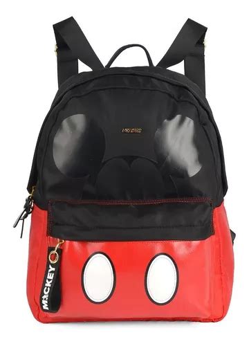 Bolsa Mochila De Costas Mickey Mouse Disney Luxcel Parcelamento Sem Juros