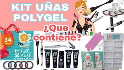 Kit U As Polygel Mc Nails Que Es Lo Que Contiene Poligel Nail Kit