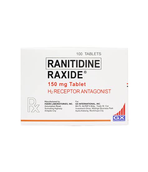 Raxide 150mg Tablet Rose Pharmacy Medicine Delivery