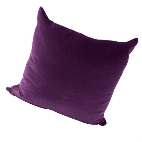 Purple Pillow Cover Lined Purple Velvet Couch Pillow Purple Etsy In