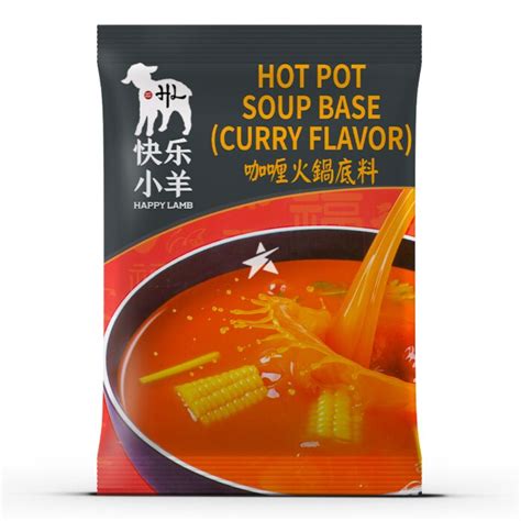 Buy Happy Lamb Hot Pot Soup Base Curry Flavour G Chinese Supermarket Online UK Starry Mart