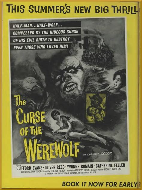 From Box Office Magazine A Promotional Ad For The Curse Of The