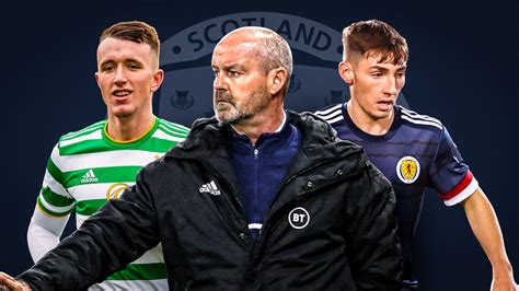 Scotland Euro 2020 Squad Steve Clarke Names Billy Gilmour David