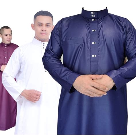 Jual Baju Jubah Pria Gamis Pria Jubah Muslim Gamis Pria Al Faan Jubah