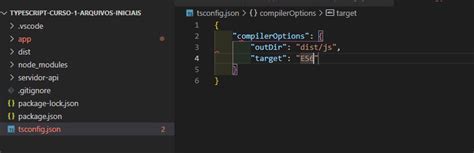 Arquivo Tsconfig Json Fica Do Tipo Ts TypeScript Parte 1 Evoluindo