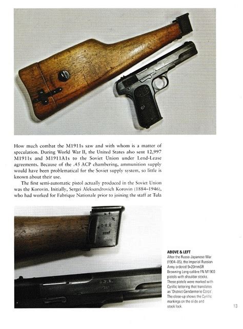 Soviet Pistols Tokarev Makarov Stechkin And Others Armorama™